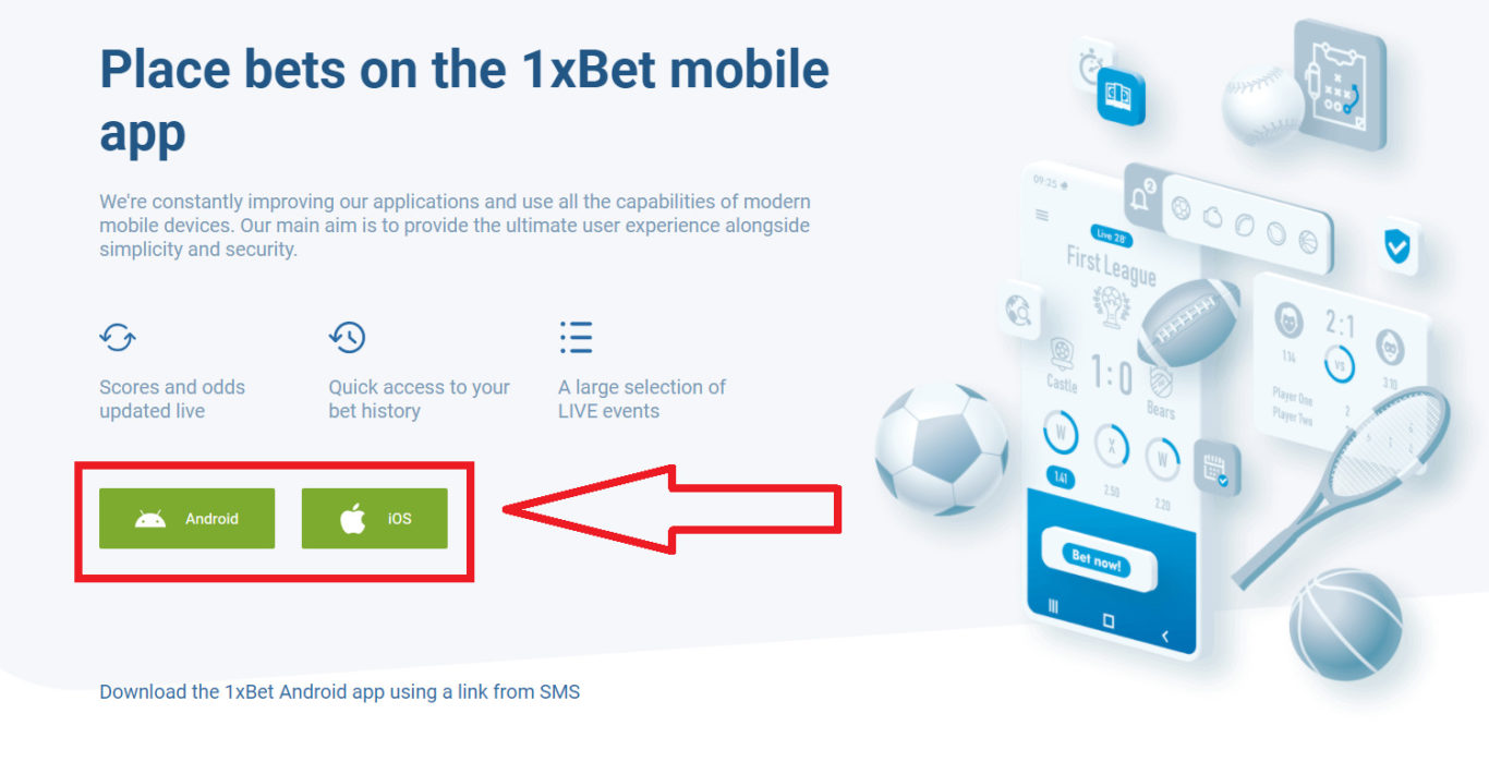 1xBet Mobile App